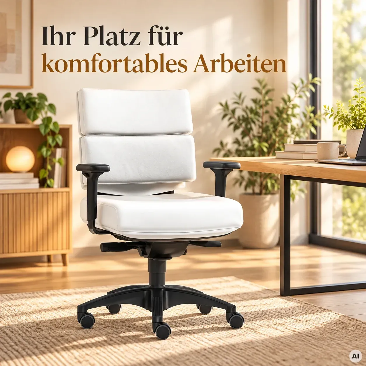 Paradise S - Bürostuhl mit extra bequemer Polsterung