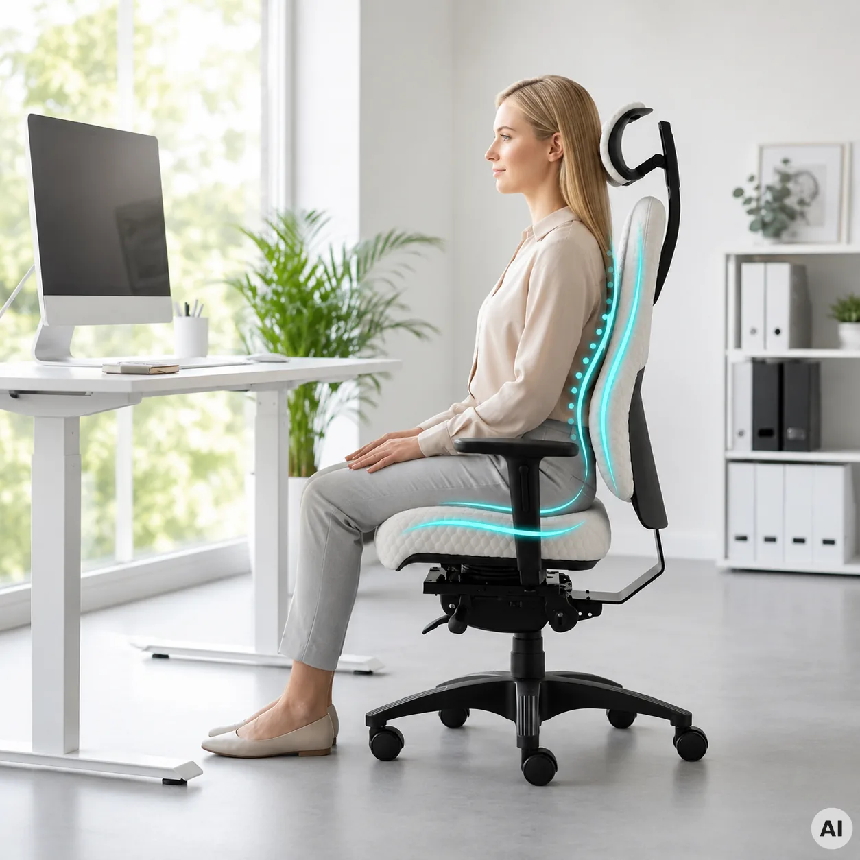 Ortholetic - Bürostuhl mit futuristischem Design